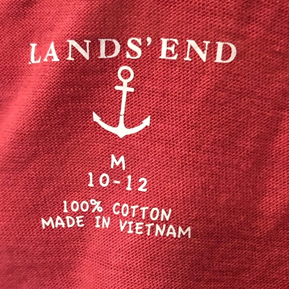 Lands End Girls Long Sleeved Tee - Picture 3 of 4